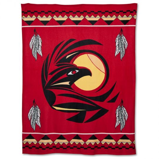 Fleece Blanket Raven