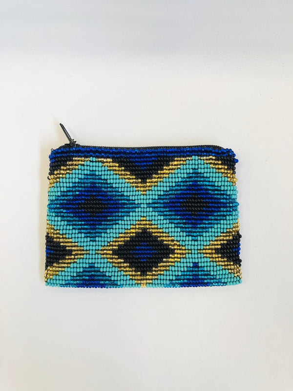 Beaded Pouch - 19