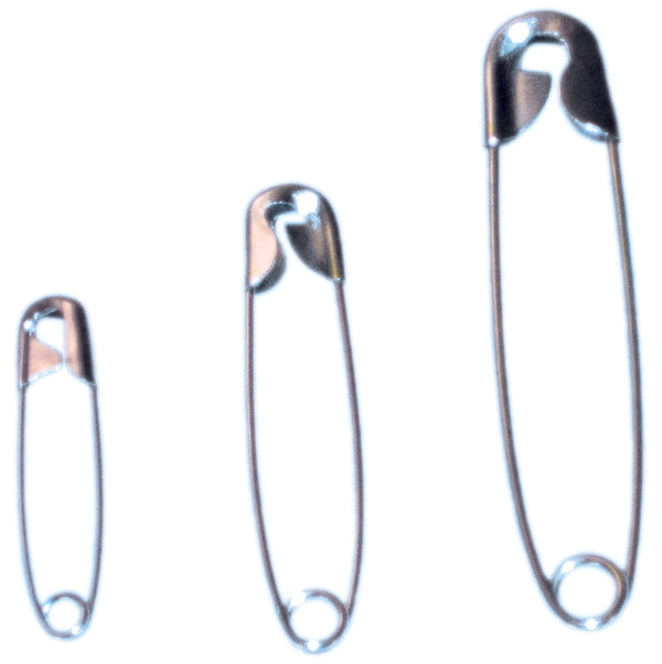 FND Safety Pins - Nickel - 1