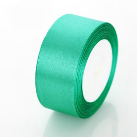 Buy blue-green-54 Satin Ribbon - 25mm