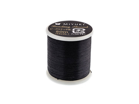Buy black Miyuki Beading Thread Spool 50m