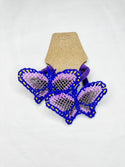 Beaded Butterfly Hair Tie Set - 11