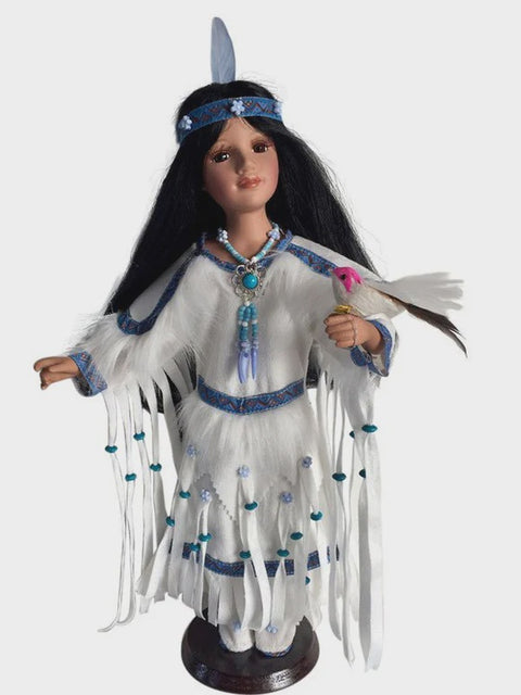 Amodini 16 inch Porcelain Native Doll