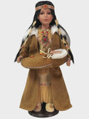 Aditi 16 inch Porcelain Native Doll - 1