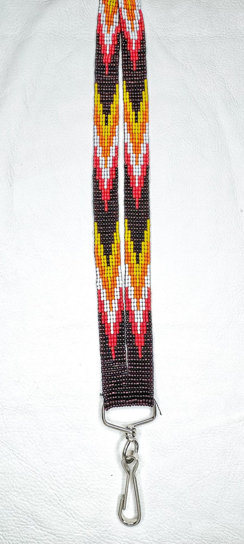Buy 17718-black Beaded Lanyard Assorted Colors 42cm length