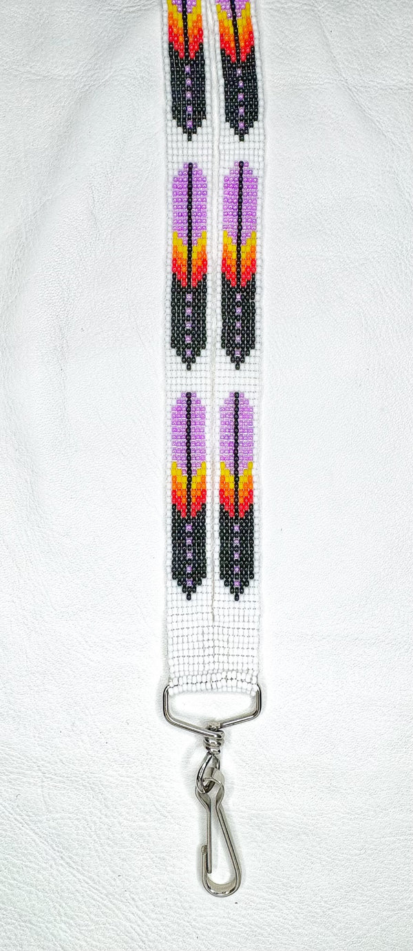 Beaded Lanyard Assorted Colors 42cm length - 4