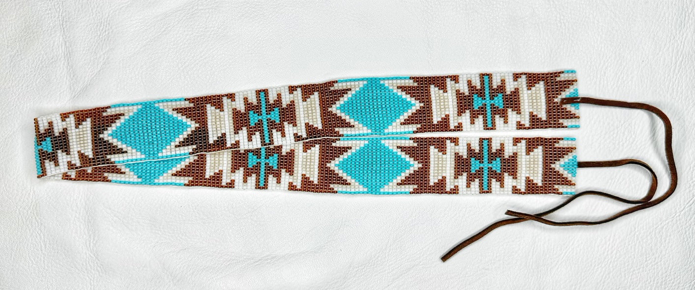 Beaded shops Hatband