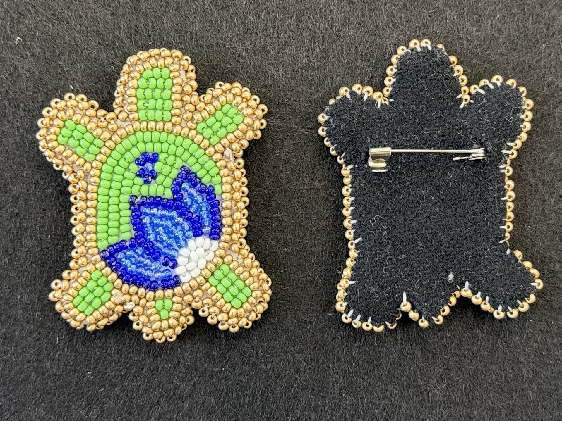 Beaded Turtle Pin – Winnipeg Trading Post