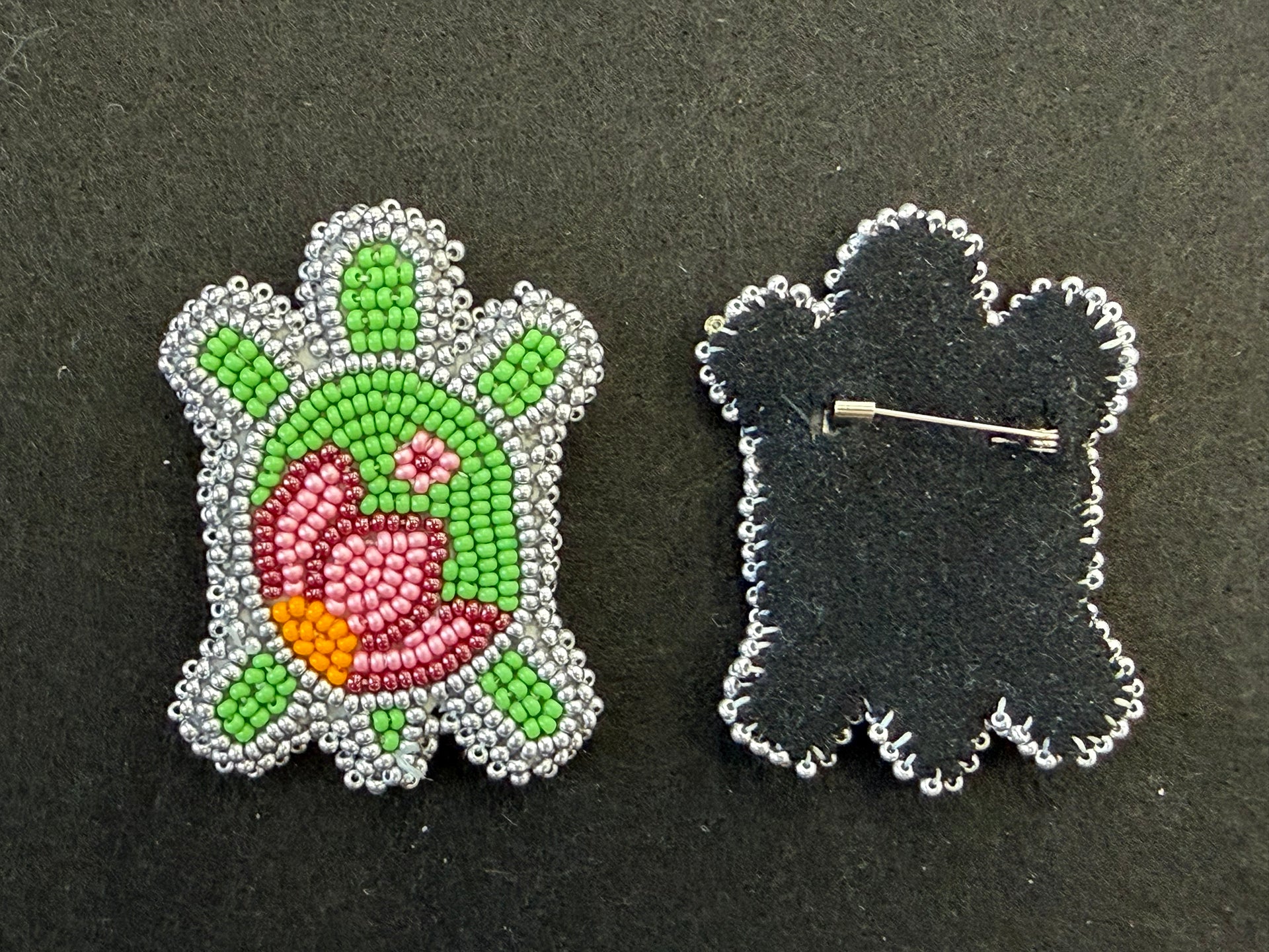 Beaded Turtle Pin – Winnipeg Trading Post