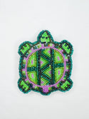 Beaded Turtle Hair Clips - Assorted Colors - 6