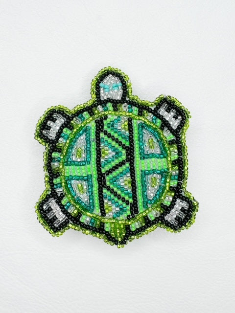 Buy 17638-greenblack Beaded Turtle Hair Clips - Assorted Colors