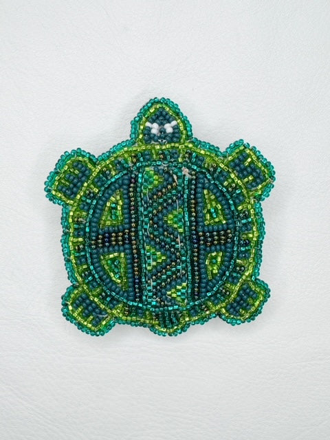 Buy 17649-dkgreengreen Beaded Turtle Hair Clips - Assorted Colors