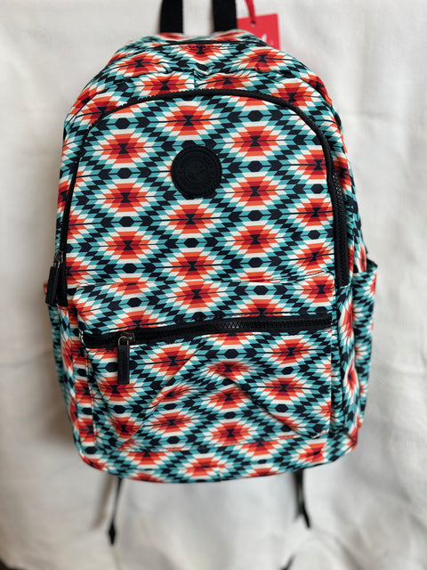 Montana West Backpack - Printed Aztec-003