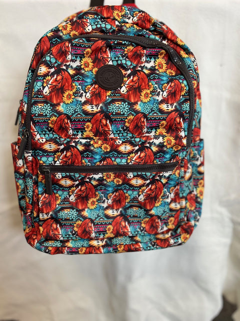 Montana West Backpack - Western Print 004