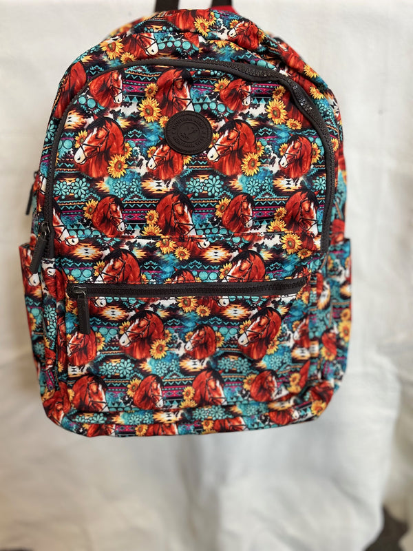 Montana West Backpack - Western Print 004 - 1