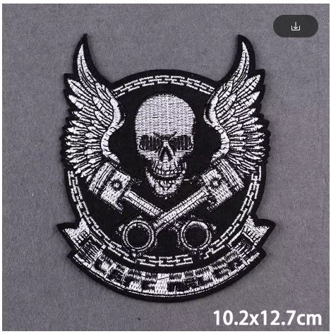 Patch - Crossbones Cafe Racer