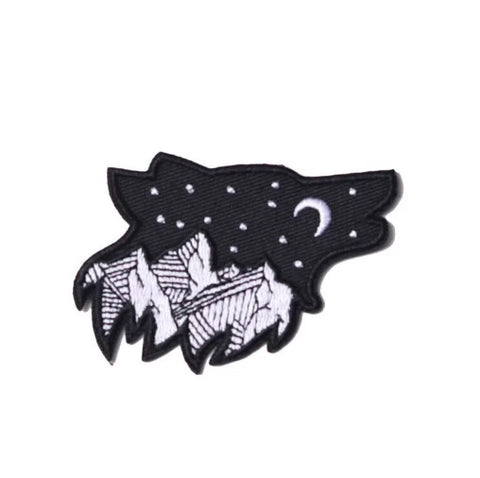 Patch - Starry Wolf Head
