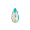 RCAB Acrylic Pear Facetted 17x9