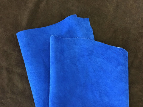 Leather - Alaska Split Blue $3.95 Per SqFt