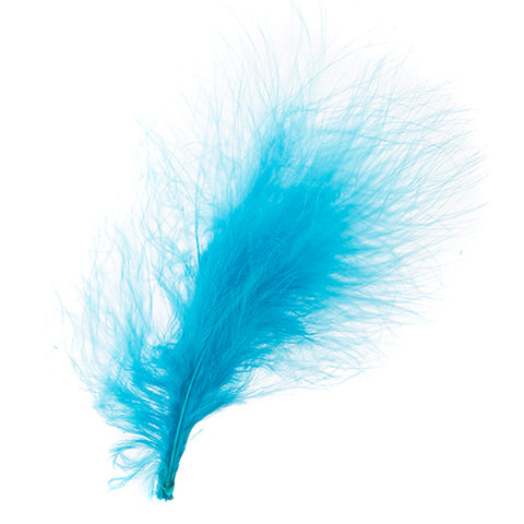 Buy turquoise-3001-10h FEA Marabou Feather Solid 6grams
