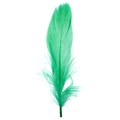 Buy green-300307h FEA Goose Feathers 6g