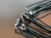 Leather Cord with Sterling Silver Clasp