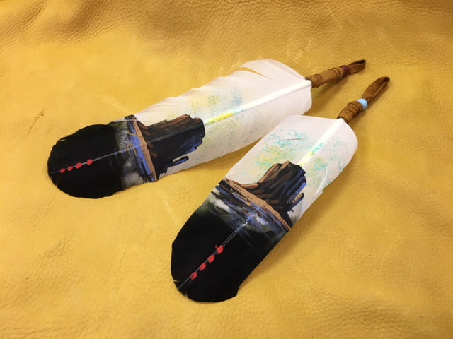 FEA Feather - Painted