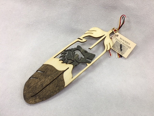 Wooden Feather