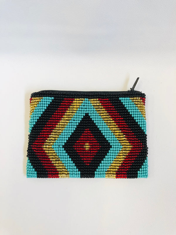 Beaded Pouch - 13