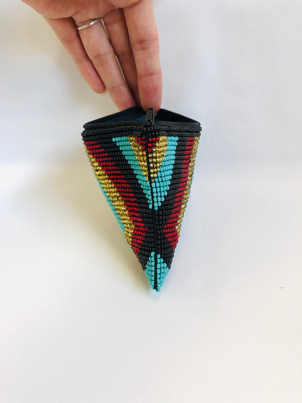 Beaded Pouch - 15
