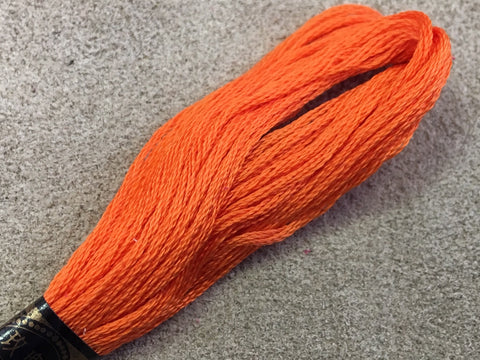 Buy orange-109 Embroidery Thread