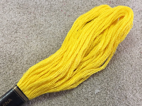 Buy yellow-165 Embroidery Thread