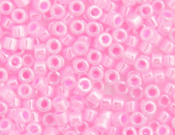 DB11 LD RD Medium Crystal Pink Ceylon Lined-Dyed 0245 - 1