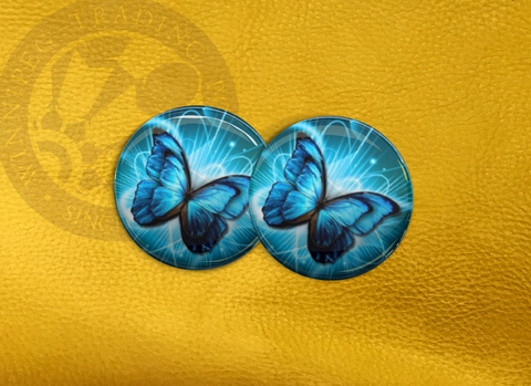 ECAB AN - Butterfly Blue Teal Power