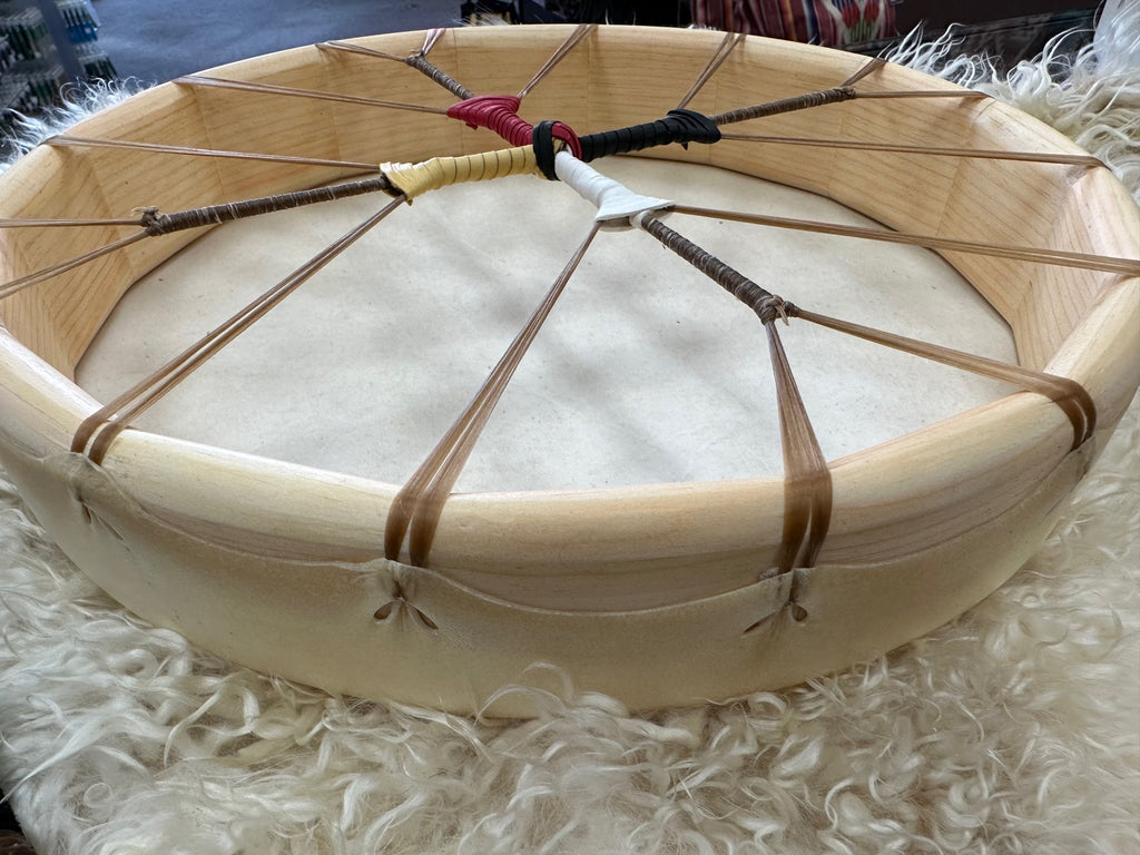 Single Sided Deer Hide Drum Winnipeg Trading Post
