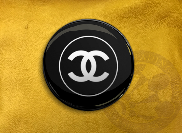 ECAB BR - Chanel Circle White on Black - 4