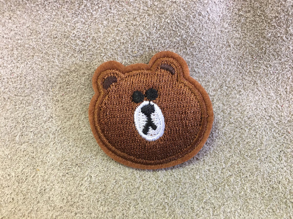 Patch - Md Brown Bear Head - 1