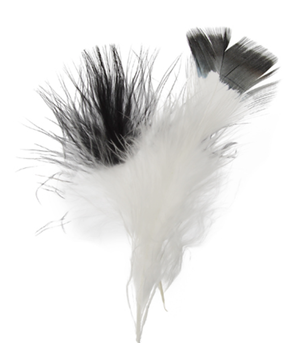 FEA Marabou Feathers - Two Color - 9