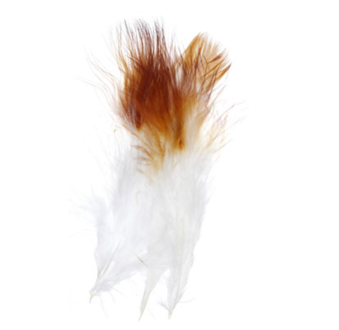 Buy brown-300209h FEA Marabou Feathers - Two Color
