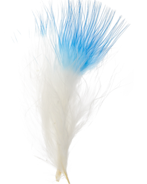Buy blue-300203h FEA Marabou Feathers - Two Color