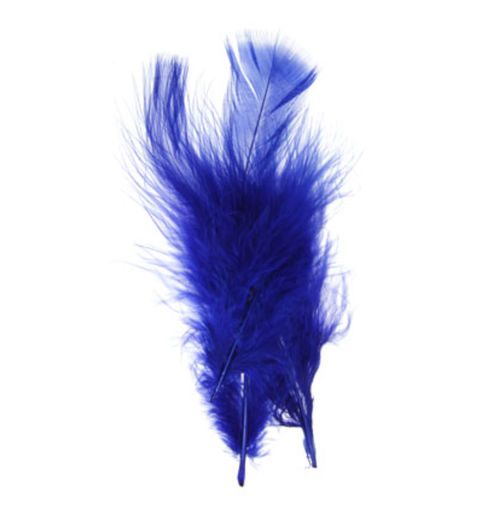 Buy blue-3001-03h FEA Marabou Feather Solid 6grams