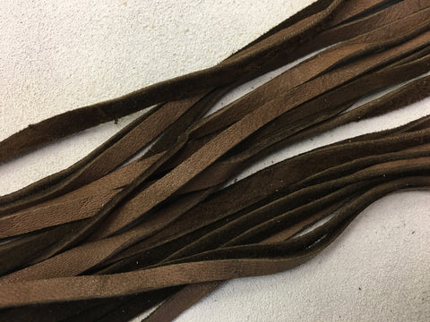 Buy mocha-brown Leather Lacing