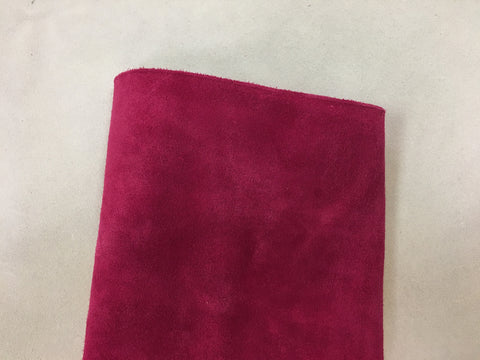 Leather - Alaska Split Hot Pink $3.95/SqFt