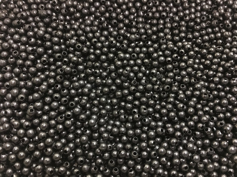 Plastic Beads - Black