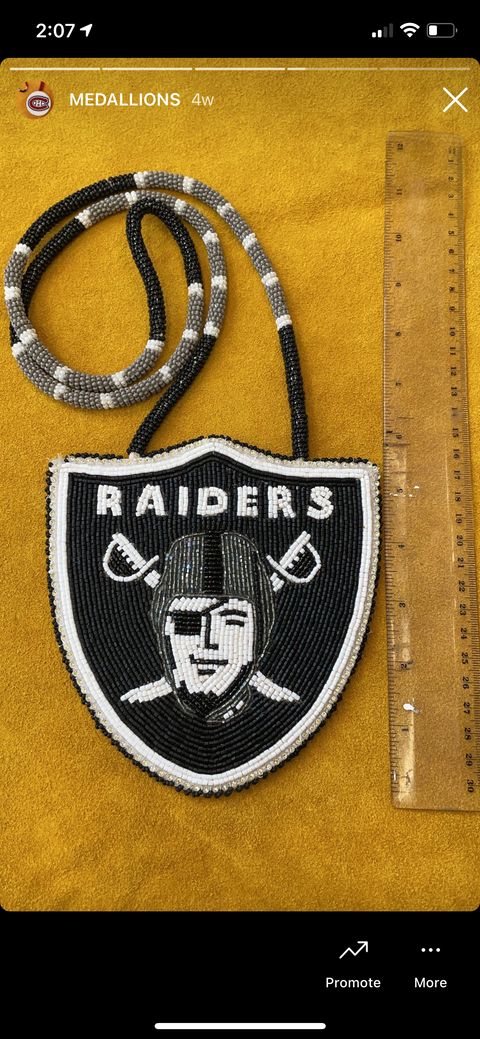 Raiders Medallion