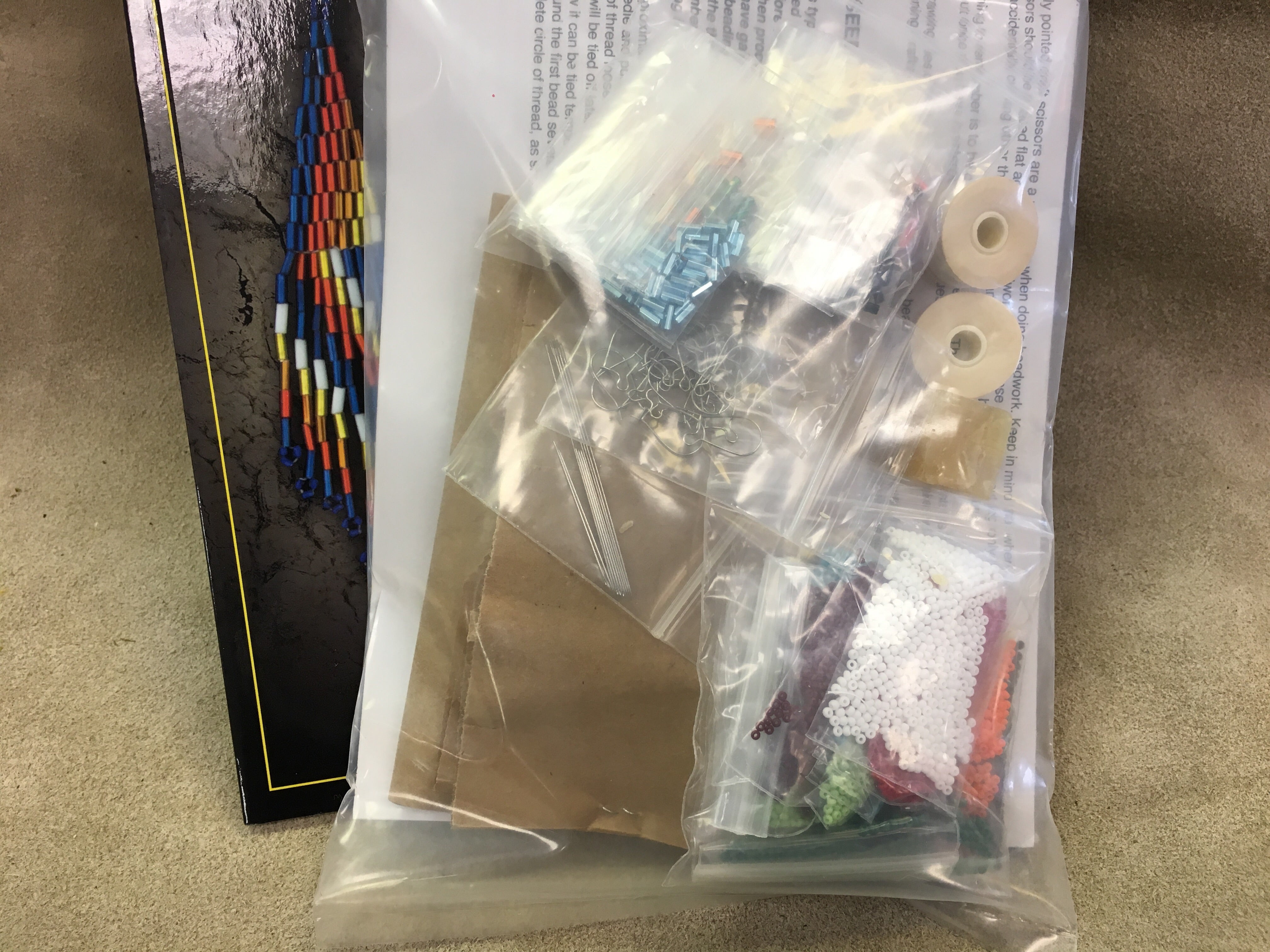 Beaded Earring Kit - WITH BOOK