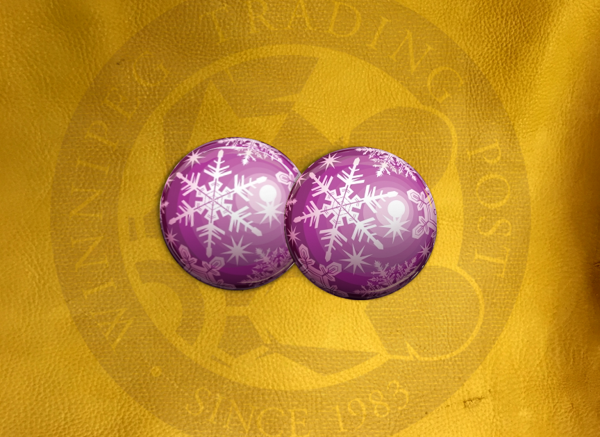 ECAB WT Snowflk Purple