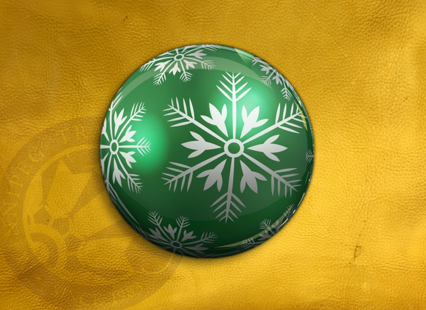 ECAB WT Ball White on Green