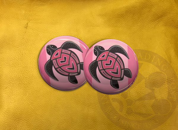 ECAB AN - Turtle on Pink - 2