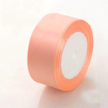 Buy pink-champagne-07 Satin Ribbon - 25mm